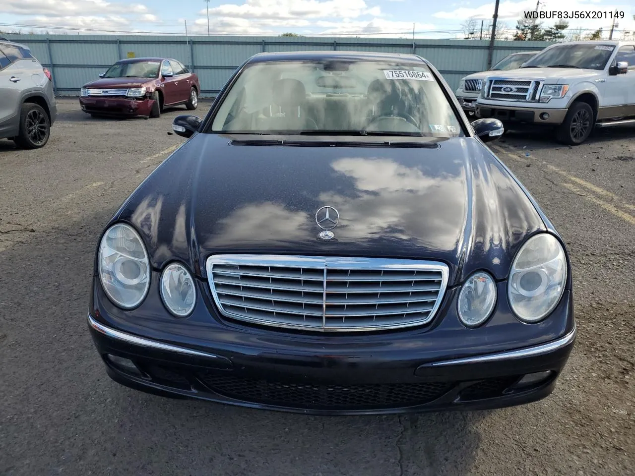 2006 Mercedes-Benz E 500 4Matic VIN: WDBUF83J56X201149 Lot: 75516864