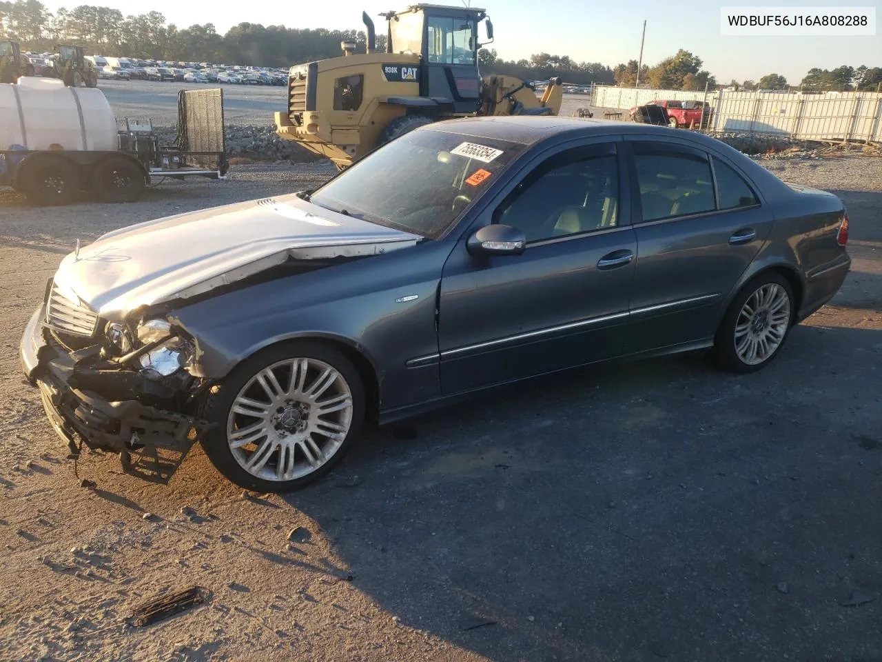 2006 Mercedes-Benz E 350 VIN: WDBUF56J16A808288 Lot: 75563354