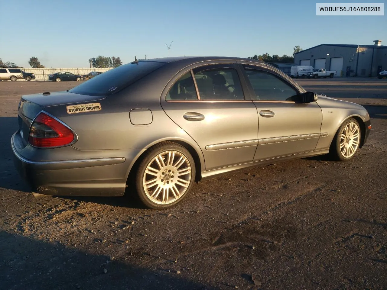 2006 Mercedes-Benz E 350 VIN: WDBUF56J16A808288 Lot: 75563354