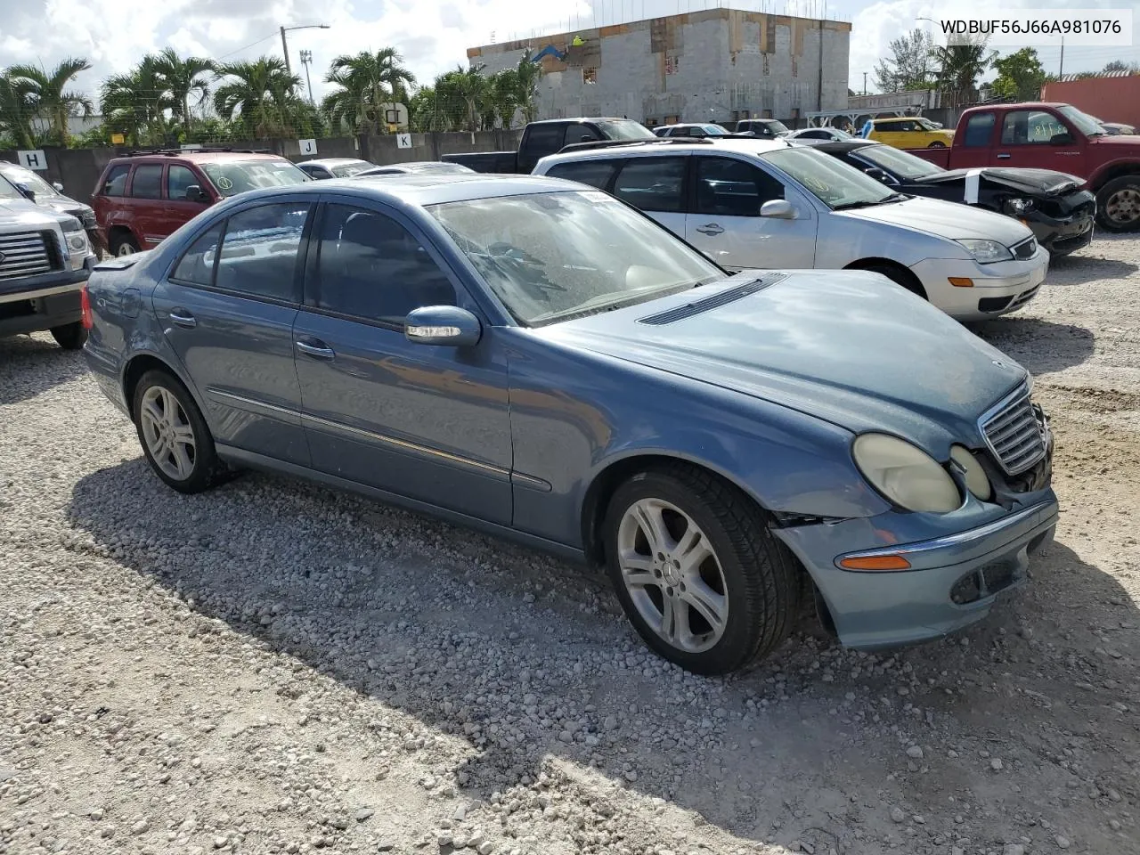 2006 Mercedes-Benz E 350 VIN: WDBUF56J66A981076 Lot: 75605244