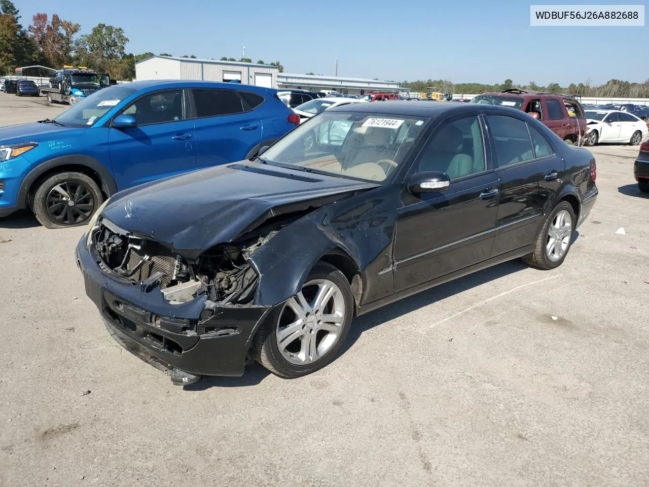 2006 Mercedes-Benz E 350 VIN: WDBUF56J26A882688 Lot: 76121944