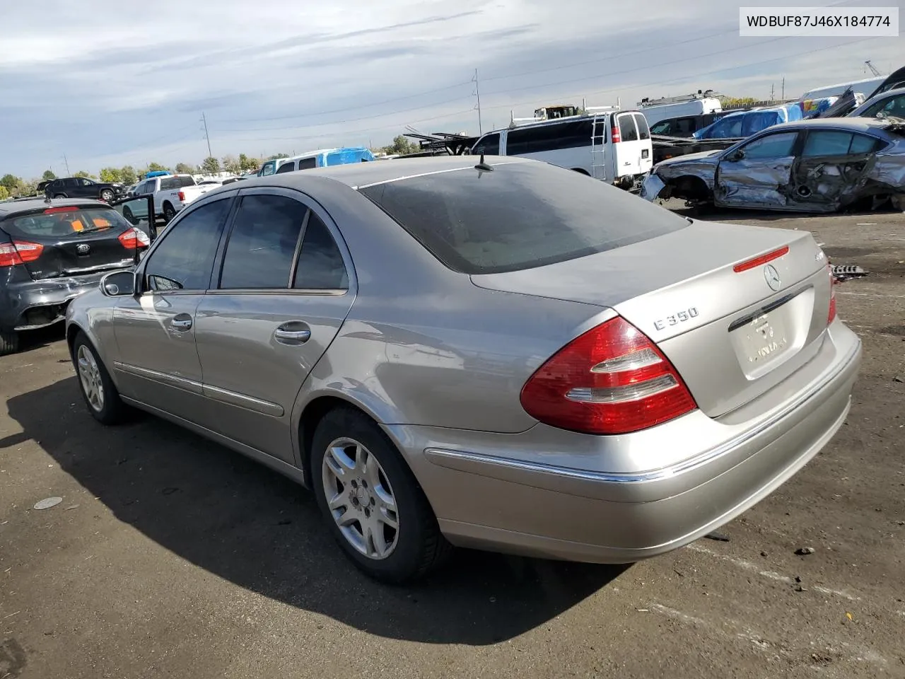 2006 Mercedes-Benz E 350 4Matic VIN: WDBUF87J46X184774 Lot: 76628034