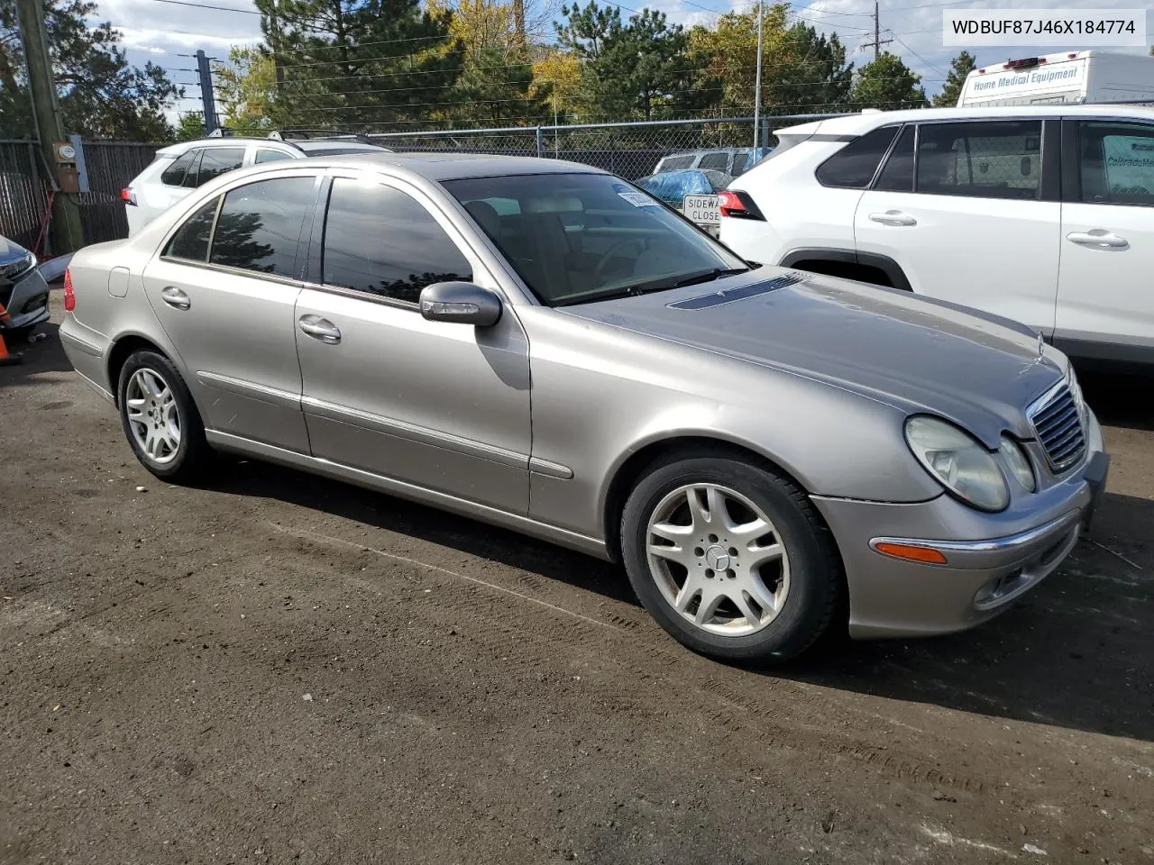 2006 Mercedes-Benz E 350 4Matic VIN: WDBUF87J46X184774 Lot: 76628034