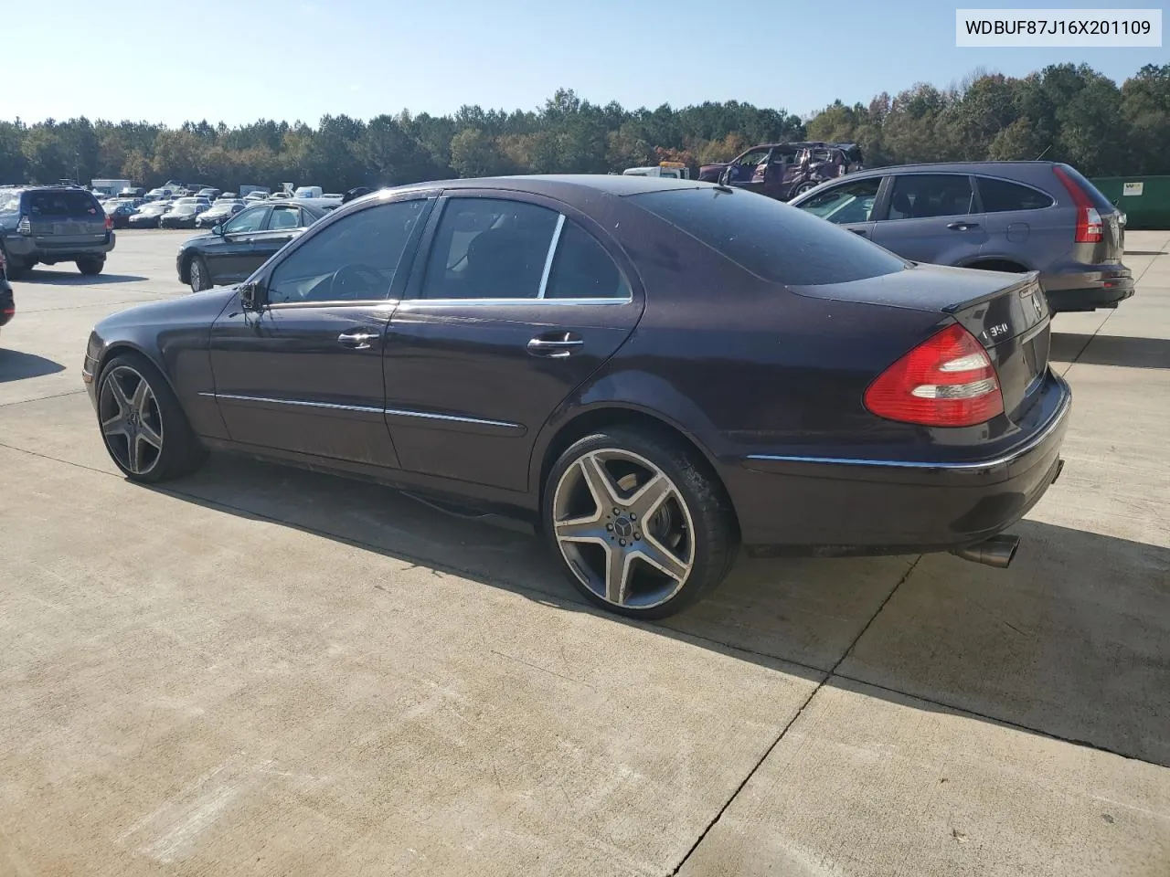 2006 Mercedes-Benz E 350 4Matic VIN: WDBUF87J16X201109 Lot: 77200914