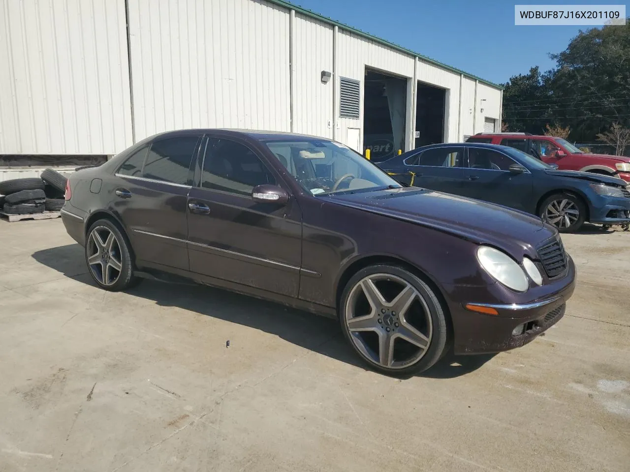 2006 Mercedes-Benz E 350 4Matic VIN: WDBUF87J16X201109 Lot: 77200914