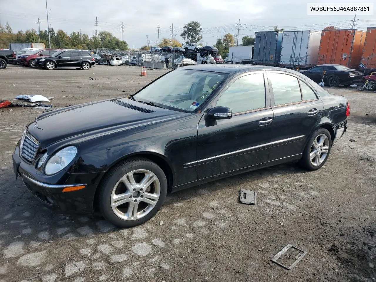 2006 Mercedes-Benz E 350 VIN: WDBUF56J46A887861 Lot: 77378224