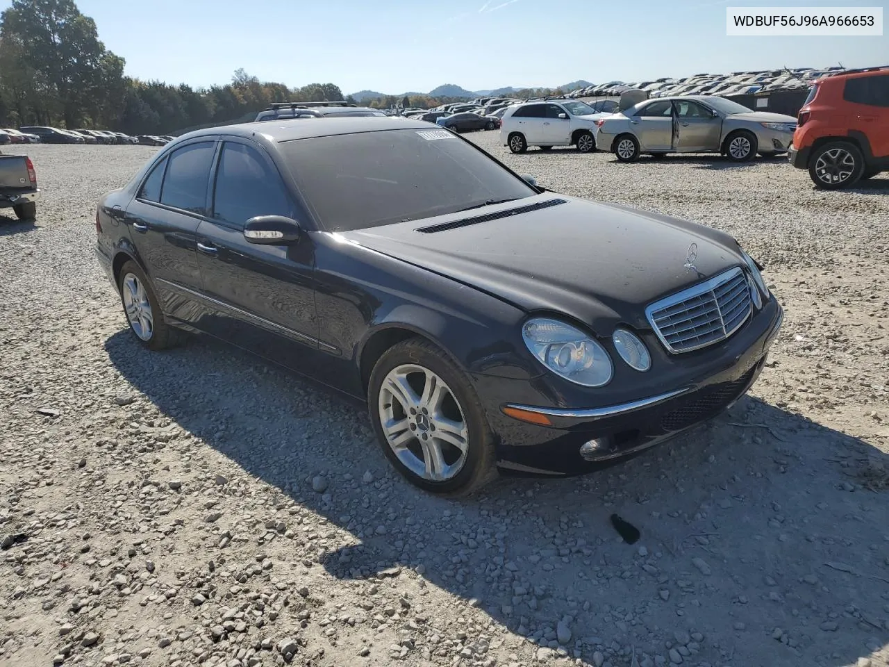 2006 Mercedes-Benz E 350 VIN: WDBUF56J96A966653 Lot: 77778984