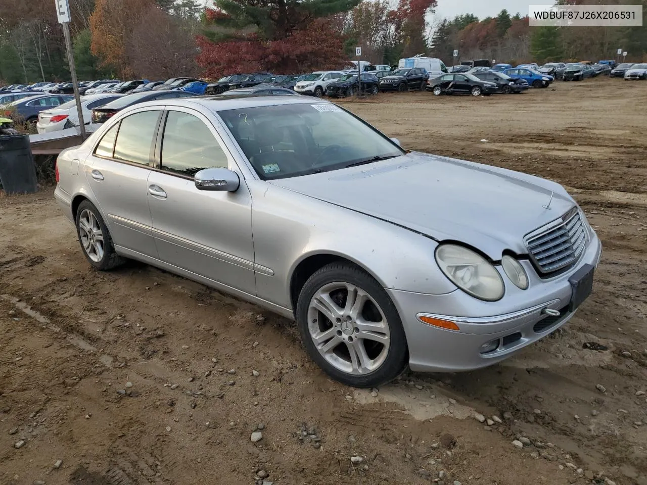 2006 Mercedes-Benz E 350 4Matic VIN: WDBUF87J26X206531 Lot: 78709864