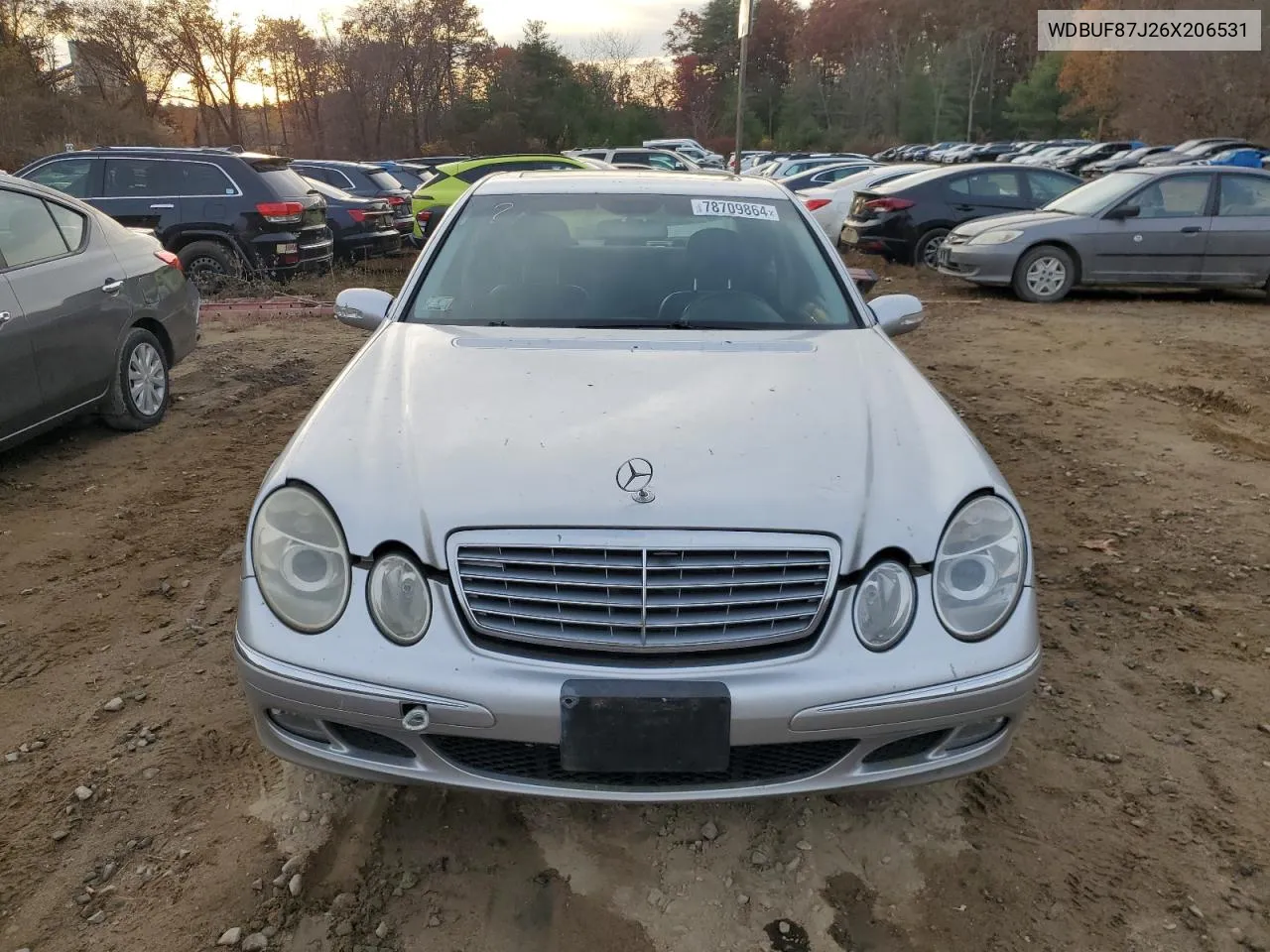 2006 Mercedes-Benz E 350 4Matic VIN: WDBUF87J26X206531 Lot: 78709864