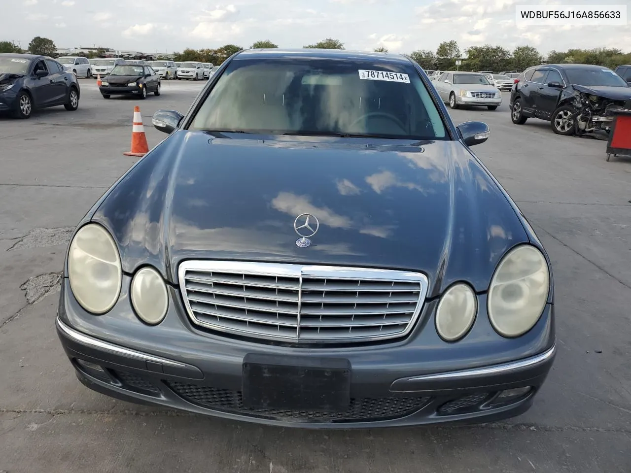 2006 Mercedes-Benz E 350 VIN: WDBUF56J16A856633 Lot: 78714514