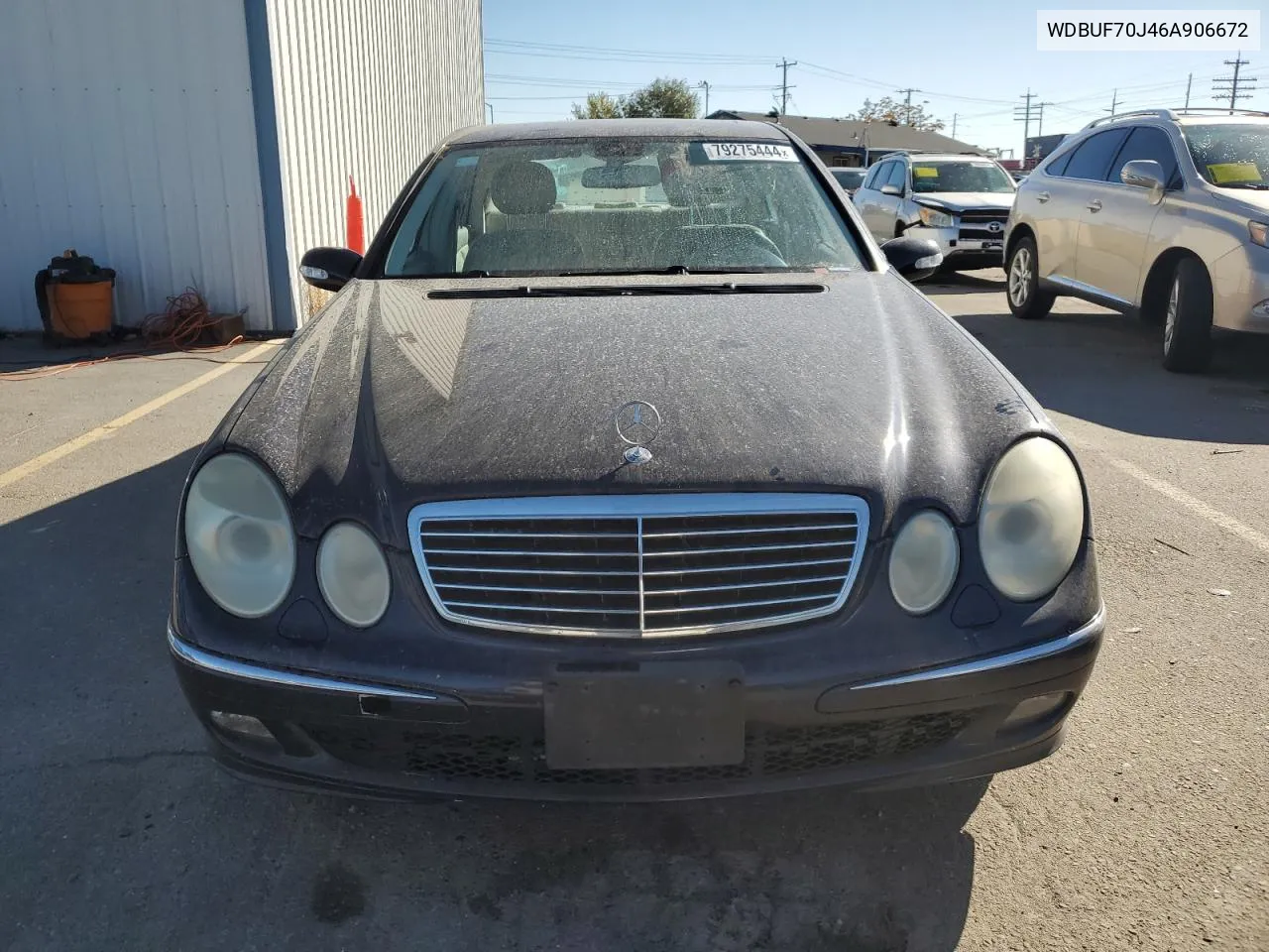 2006 Mercedes-Benz E 500 VIN: WDBUF70J46A906672 Lot: 79275444