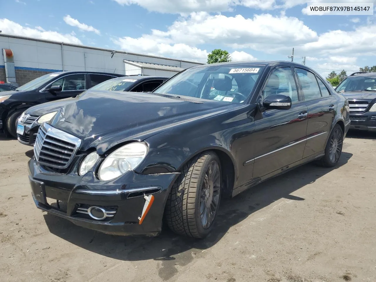 2007 Mercedes-Benz E 350 4Matic VIN: WDBUF87X97B145147 Lot: 63107884