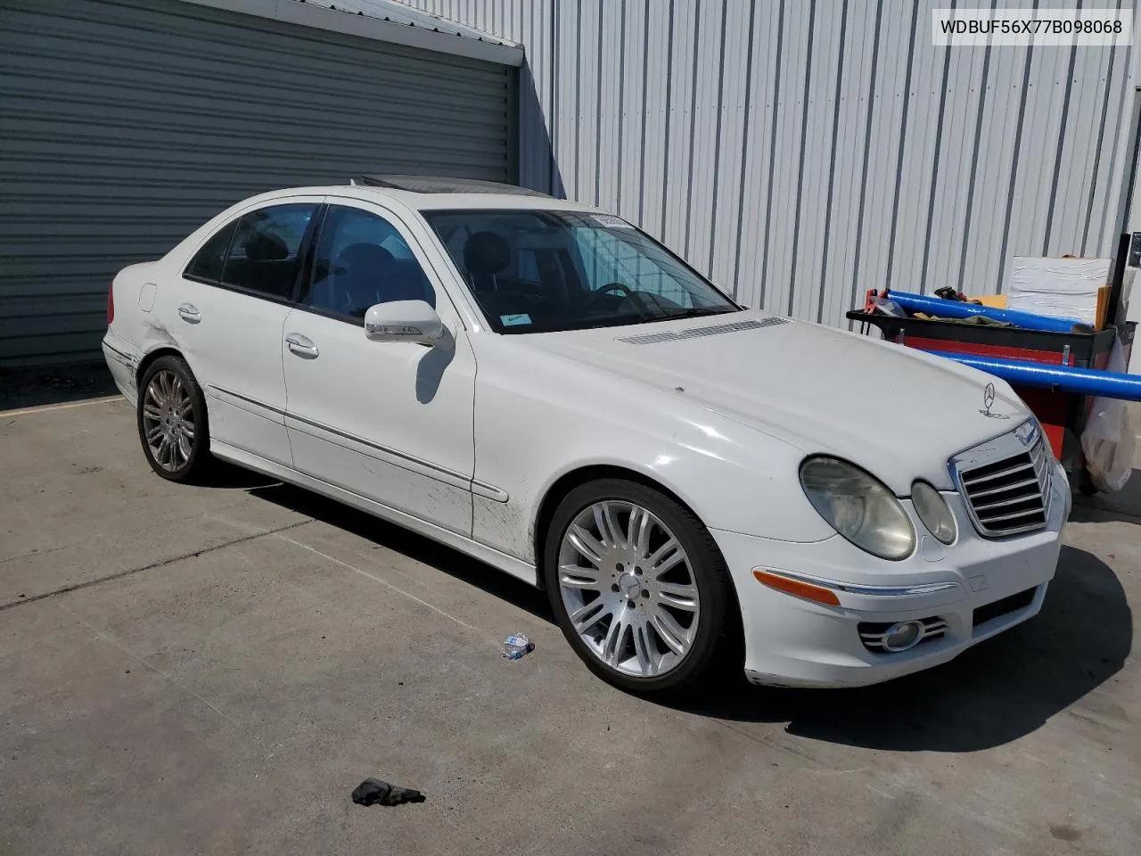 2007 Mercedes-Benz E 350 VIN: WDBUF56X77B098068 Lot: 66598864