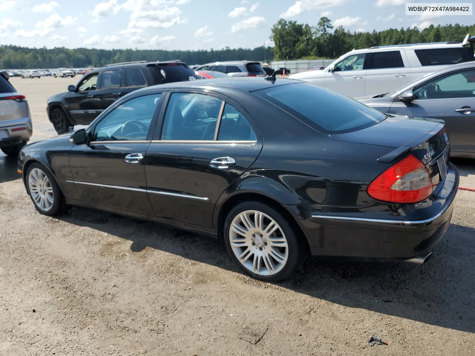 2007 Mercedes-Benz E 550 VIN: WDBUF72X47A984422 Lot: 67832944