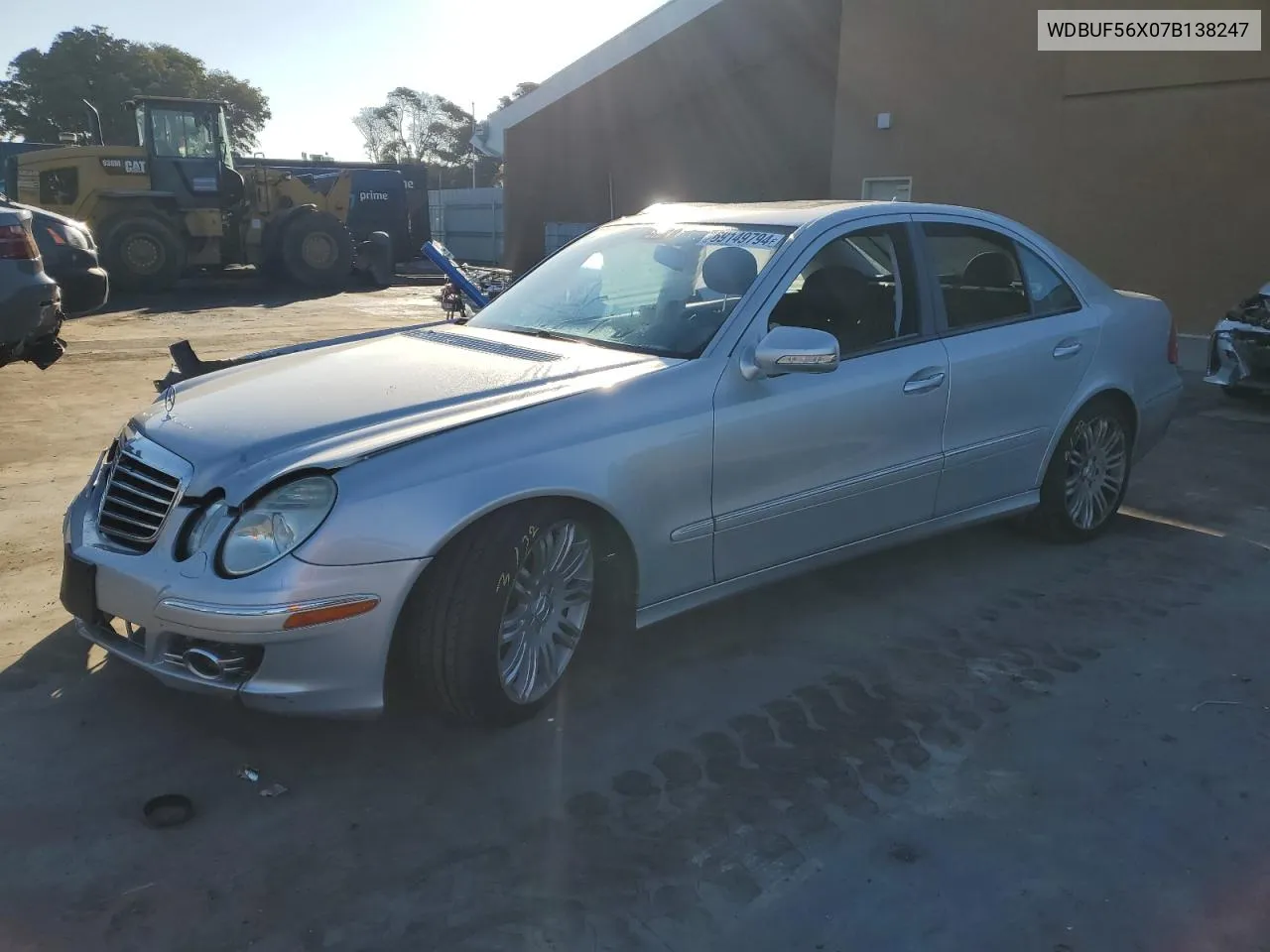 2007 Mercedes-Benz E 350 VIN: WDBUF56X07B138247 Lot: 69149794