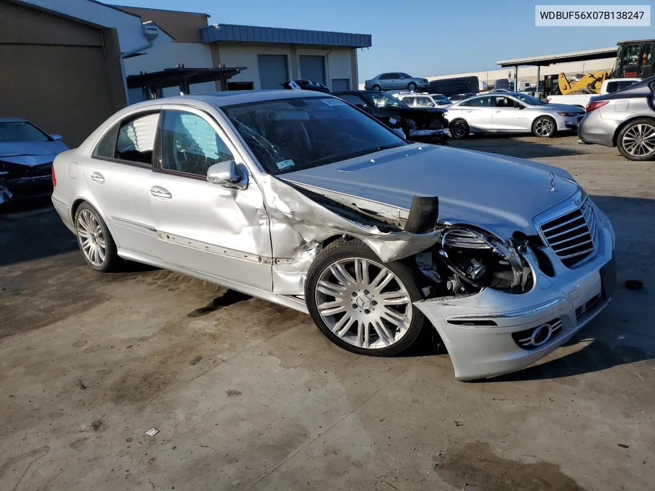 2007 Mercedes-Benz E 350 VIN: WDBUF56X07B138247 Lot: 69149794