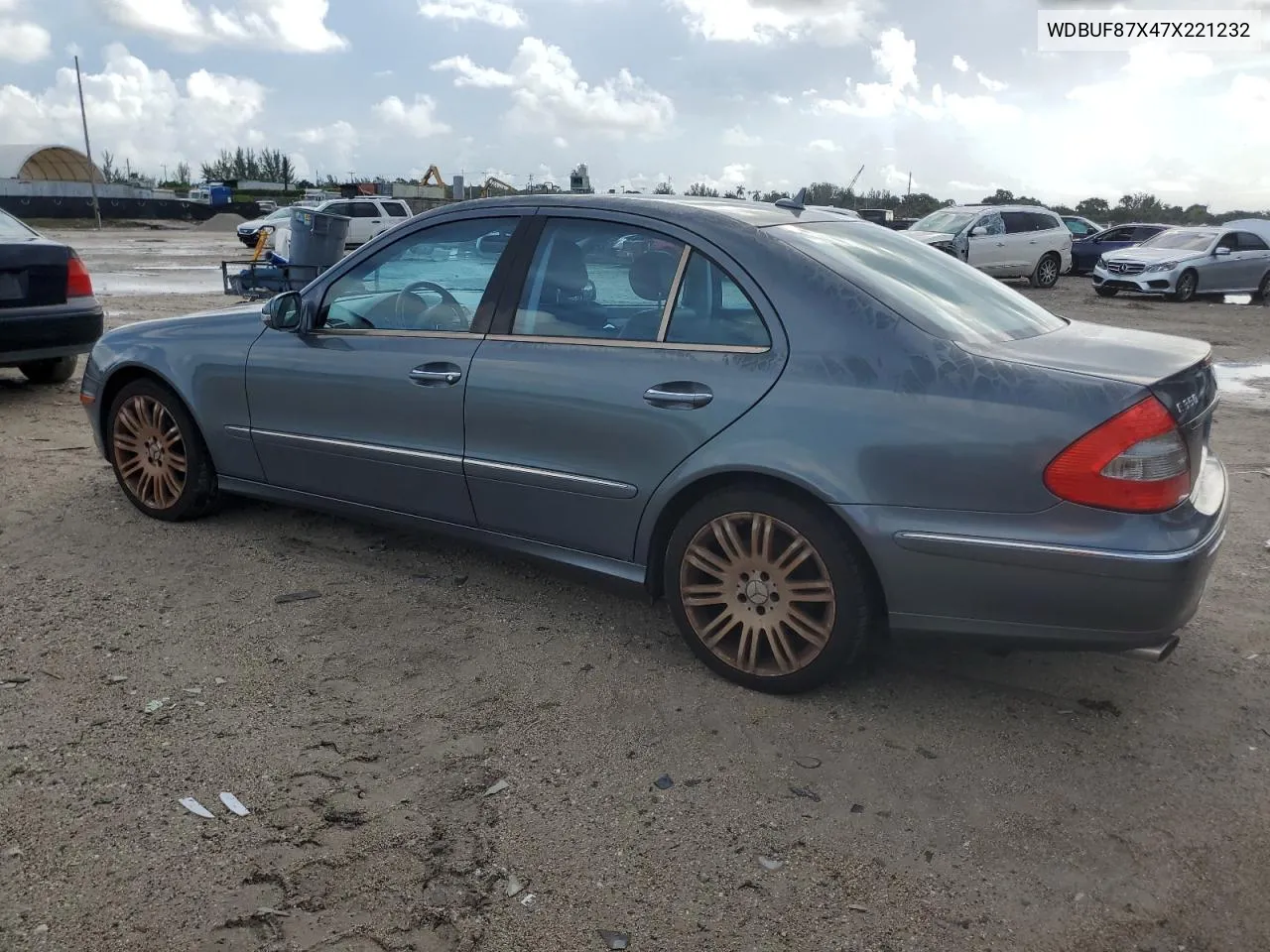 2007 Mercedes-Benz E 350 4Matic VIN: WDBUF87X47X221232 Lot: 69778644