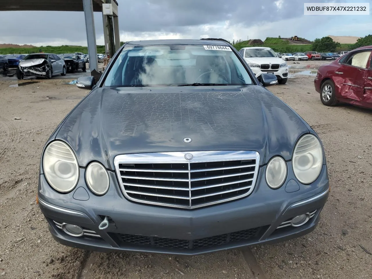 2007 Mercedes-Benz E 350 4Matic VIN: WDBUF87X47X221232 Lot: 69778644