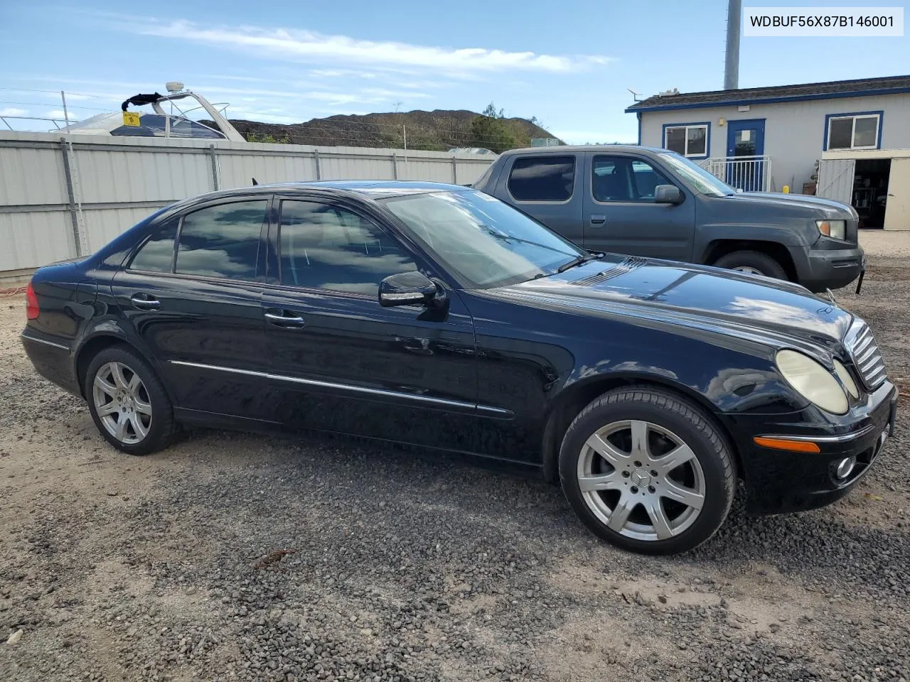 2007 Mercedes-Benz E 350 VIN: WDBUF56X87B146001 Lot: 70307074