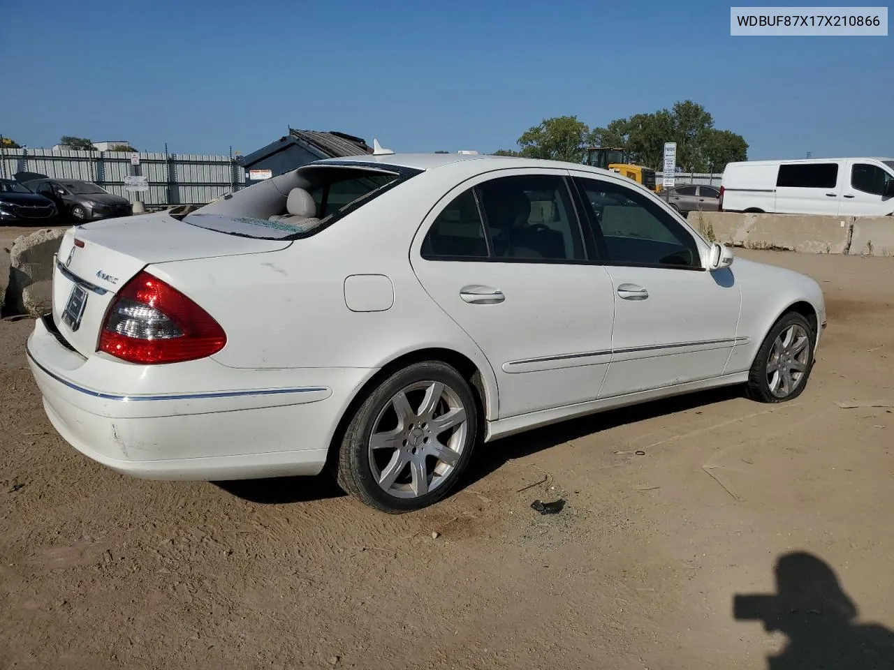 2007 Mercedes-Benz E 350 4Matic VIN: WDBUF87X17X210866 Lot: 70741714