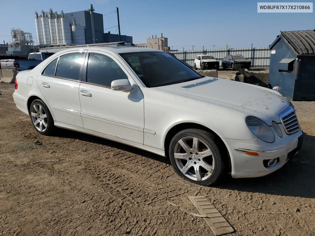 2007 Mercedes-Benz E 350 4Matic VIN: WDBUF87X17X210866 Lot: 70741714