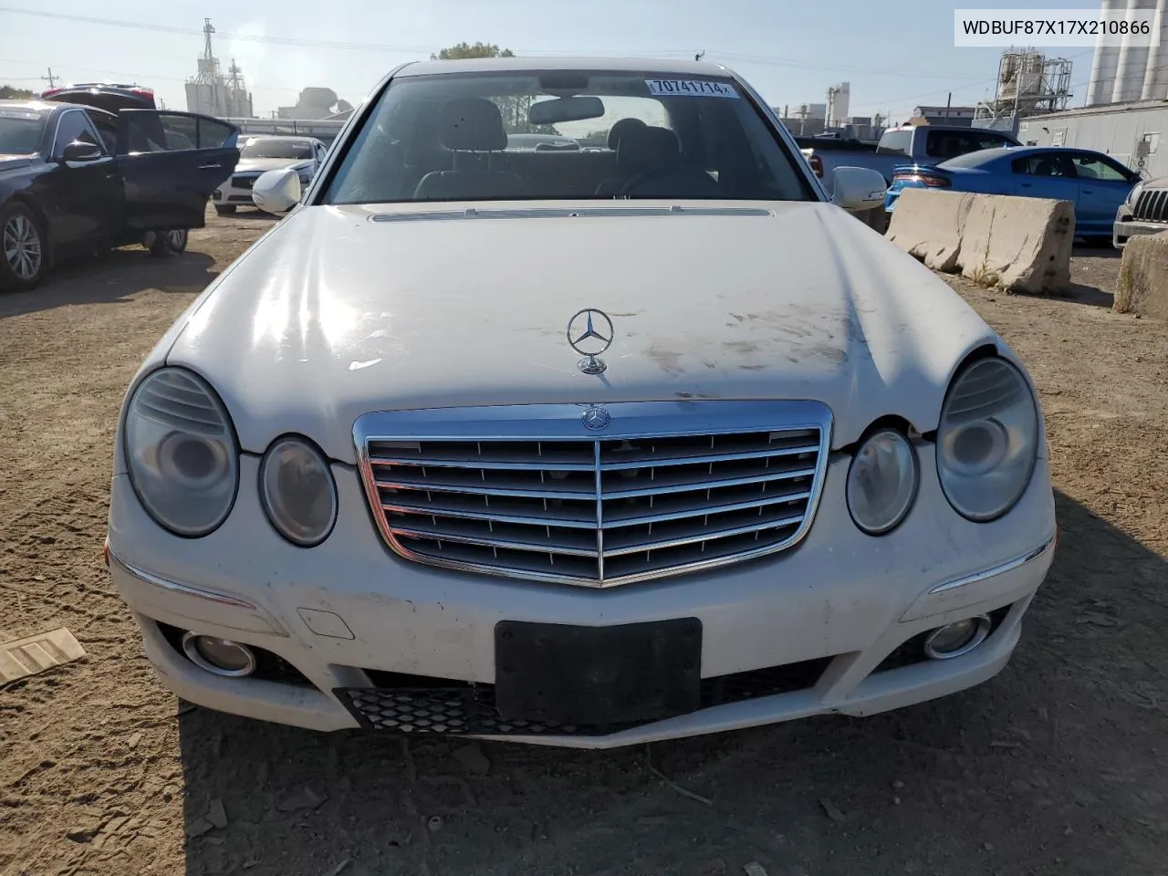 2007 Mercedes-Benz E 350 4Matic VIN: WDBUF87X17X210866 Lot: 70741714