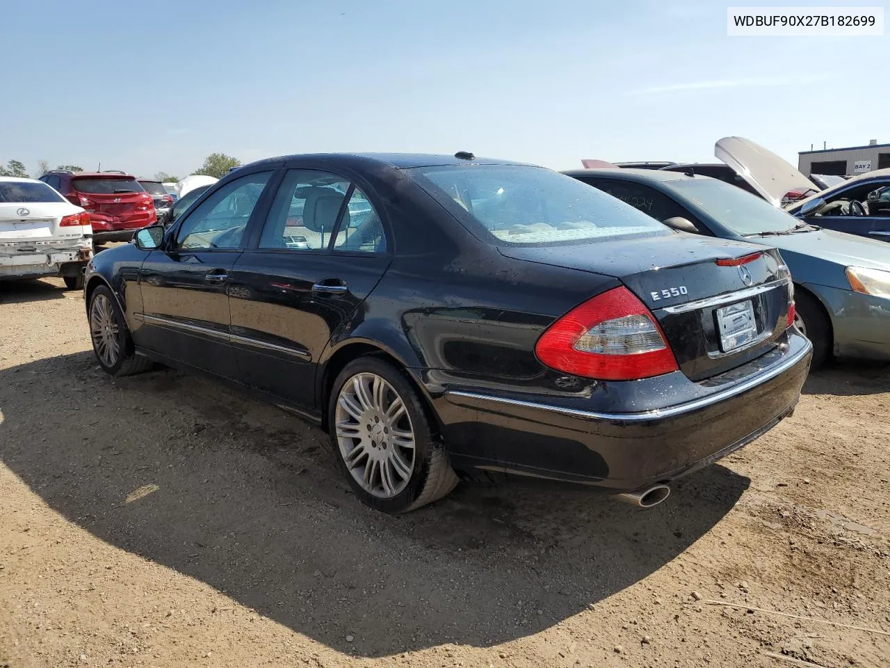 2007 Mercedes-Benz E 550 4Matic VIN: WDBUF90X27B182699 Lot: 71375754