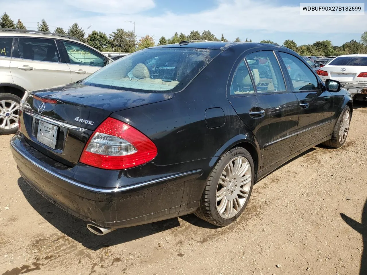 2007 Mercedes-Benz E 550 4Matic VIN: WDBUF90X27B182699 Lot: 71375754