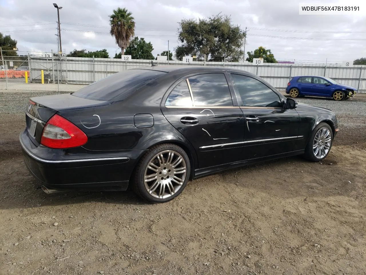 2007 Mercedes-Benz E 350 VIN: WDBUF56X47B183191 Lot: 71759904