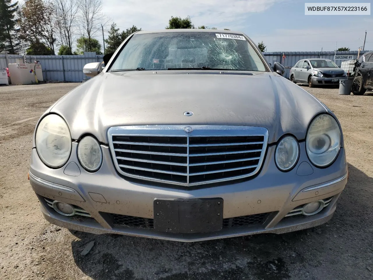 2007 Mercedes-Benz E 350 4Matic VIN: WDBUF87X57X223166 Lot: 71770384