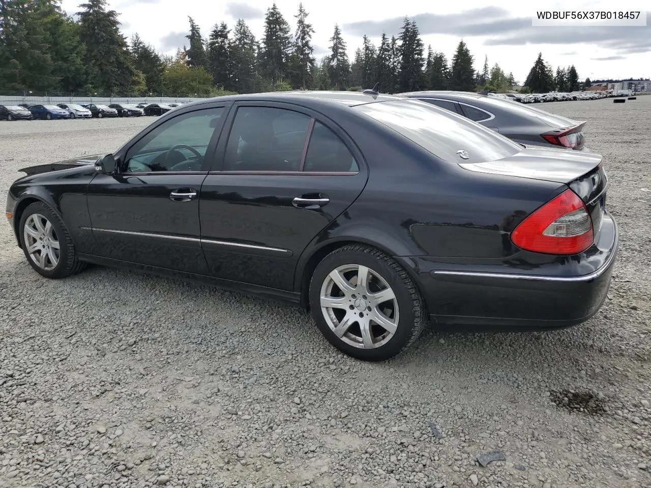 2007 Mercedes-Benz E 350 VIN: WDBUF56X37B018457 Lot: 72656484