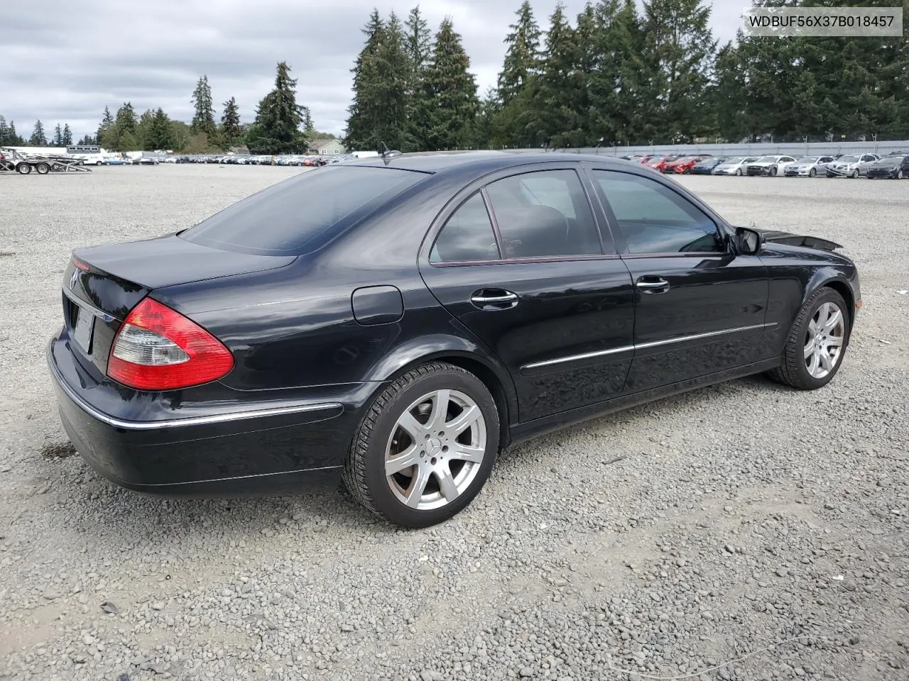 2007 Mercedes-Benz E 350 VIN: WDBUF56X37B018457 Lot: 72656484