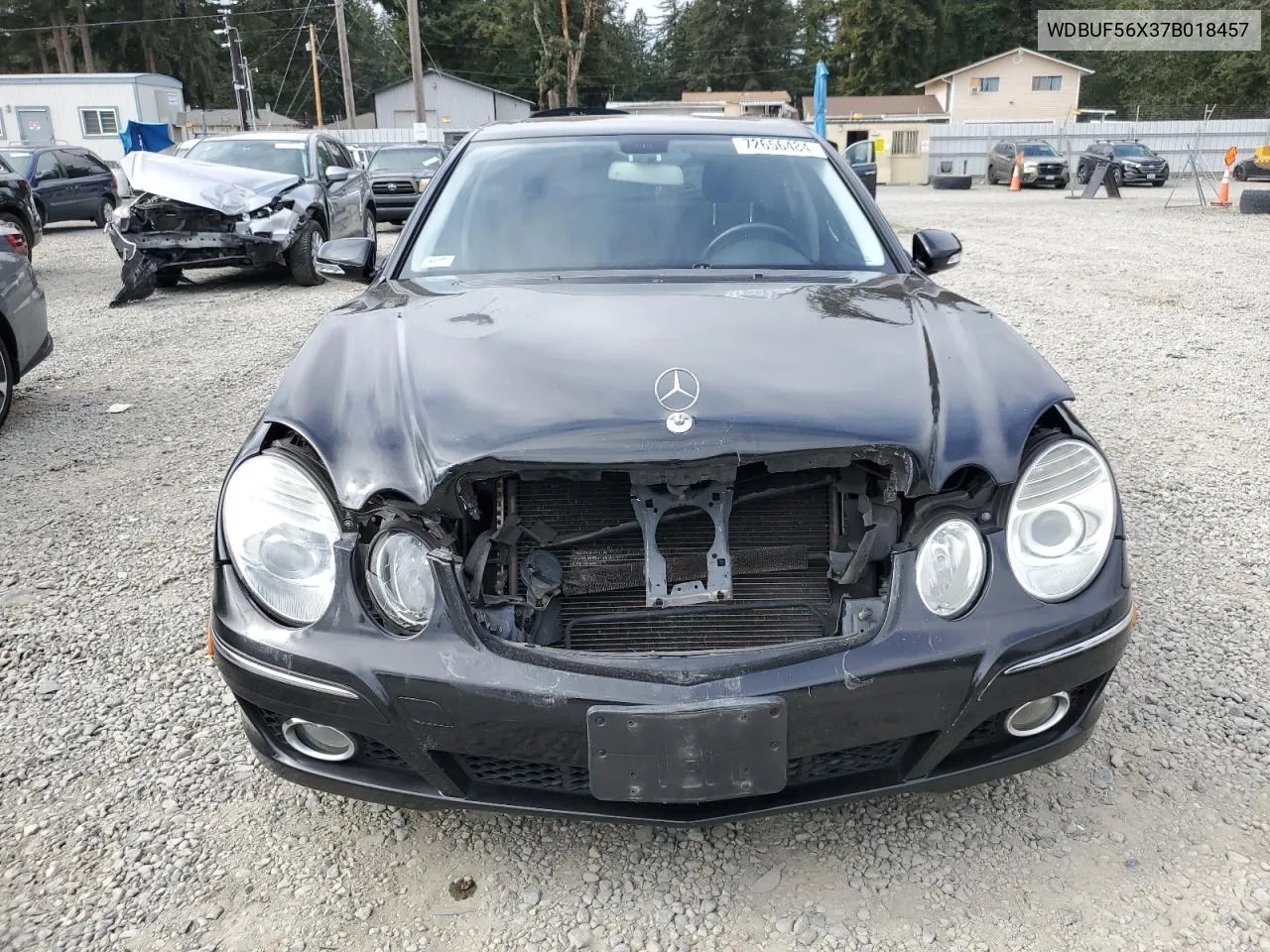 2007 Mercedes-Benz E 350 VIN: WDBUF56X37B018457 Lot: 72656484