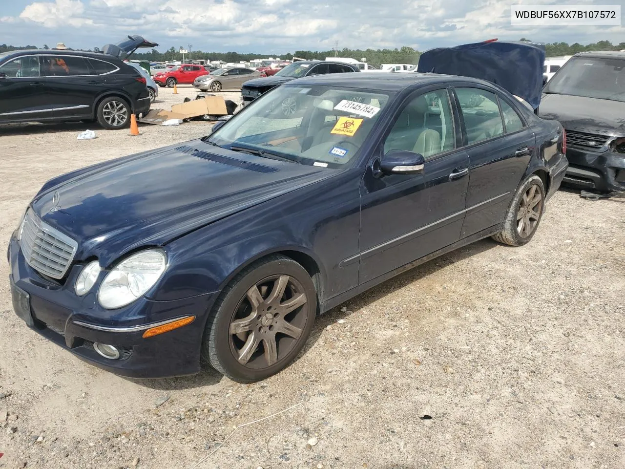 2007 Mercedes-Benz E 350 VIN: WDBUF56XX7B107572 Lot: 73145784