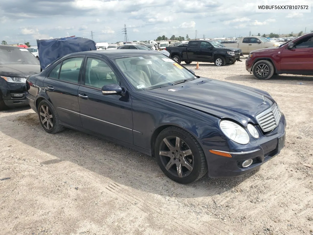 2007 Mercedes-Benz E 350 VIN: WDBUF56XX7B107572 Lot: 73145784