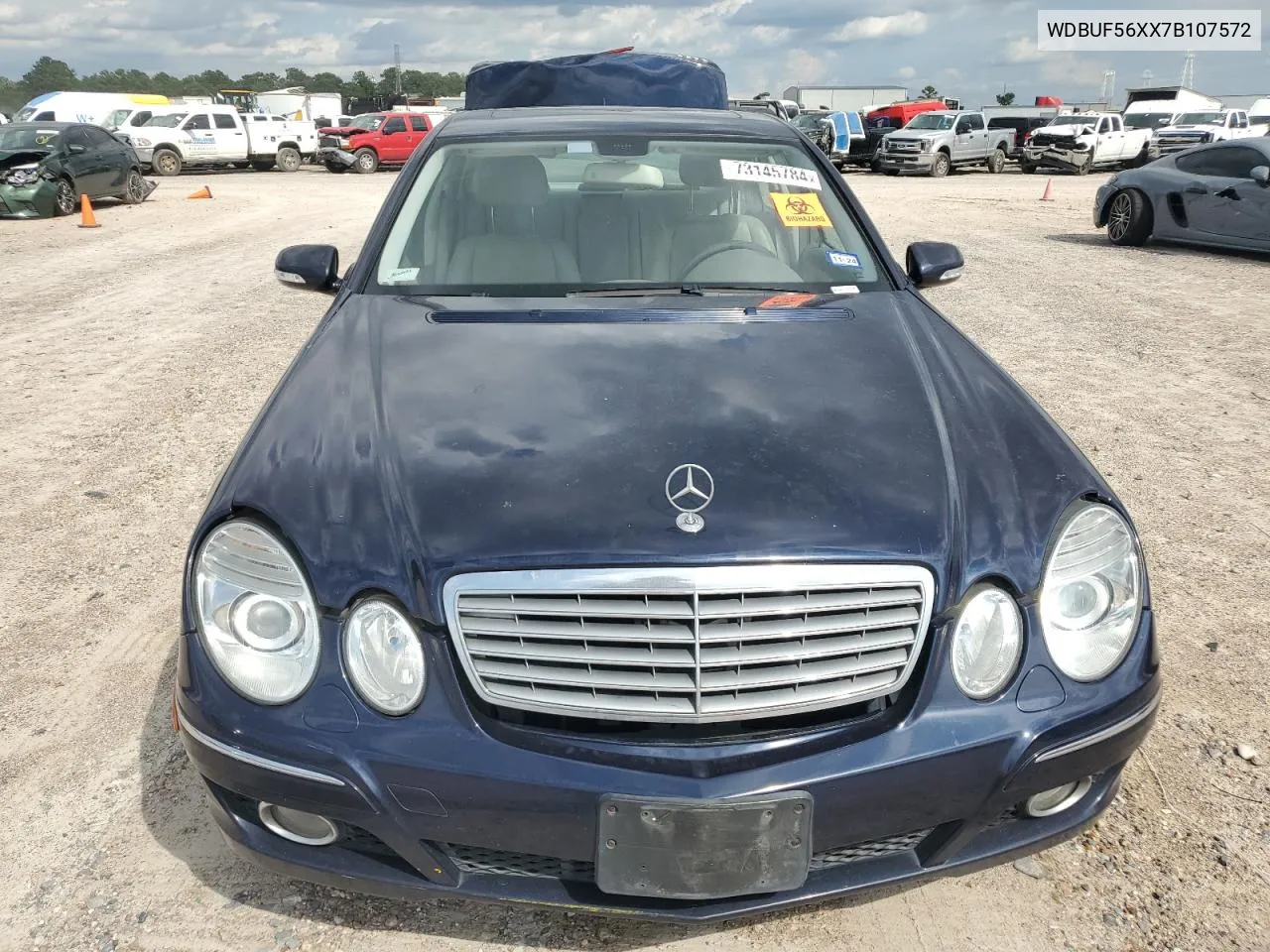 2007 Mercedes-Benz E 350 VIN: WDBUF56XX7B107572 Lot: 73145784