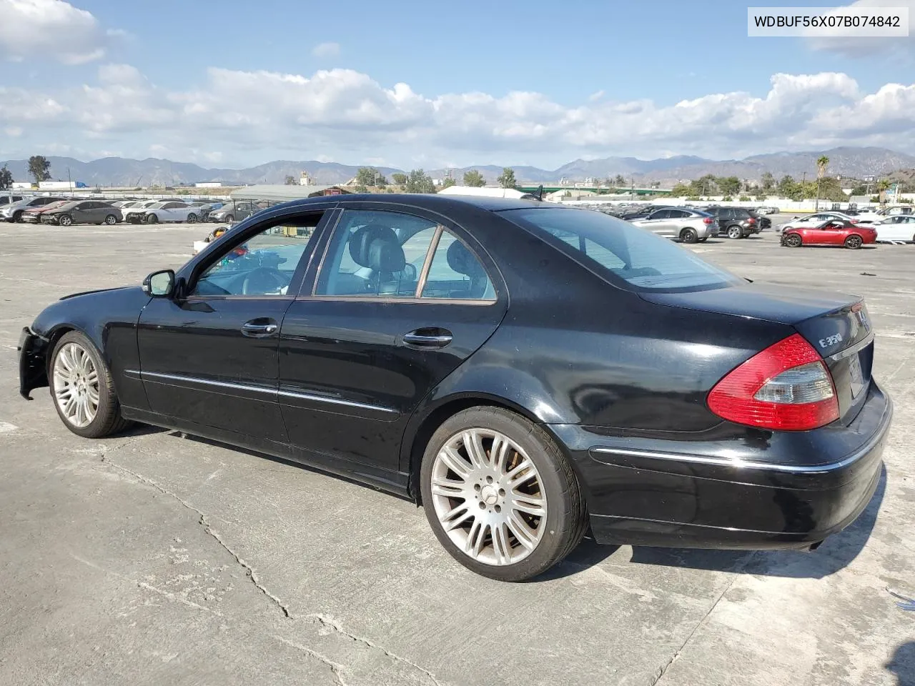 2007 Mercedes-Benz E 350 VIN: WDBUF56X07B074842 Lot: 73383433