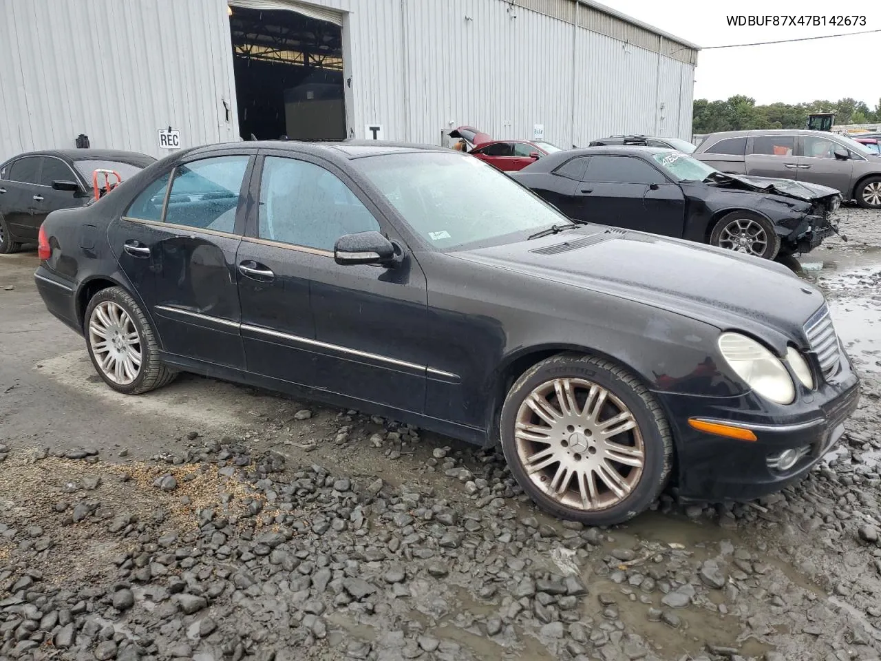 2007 Mercedes-Benz E 350 4Matic VIN: WDBUF87X47B142673 Lot: 73524864