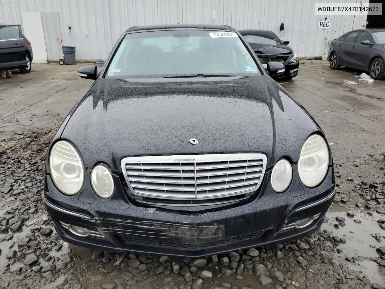 2007 Mercedes-Benz E 350 4Matic VIN: WDBUF87X47B142673 Lot: 73524864