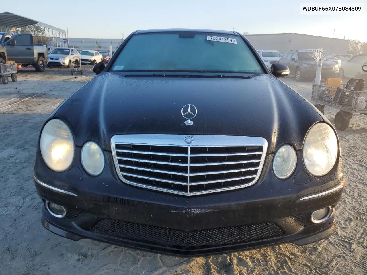 2007 Mercedes-Benz E 350 VIN: WDBUF56X07B034809 Lot: 73541294