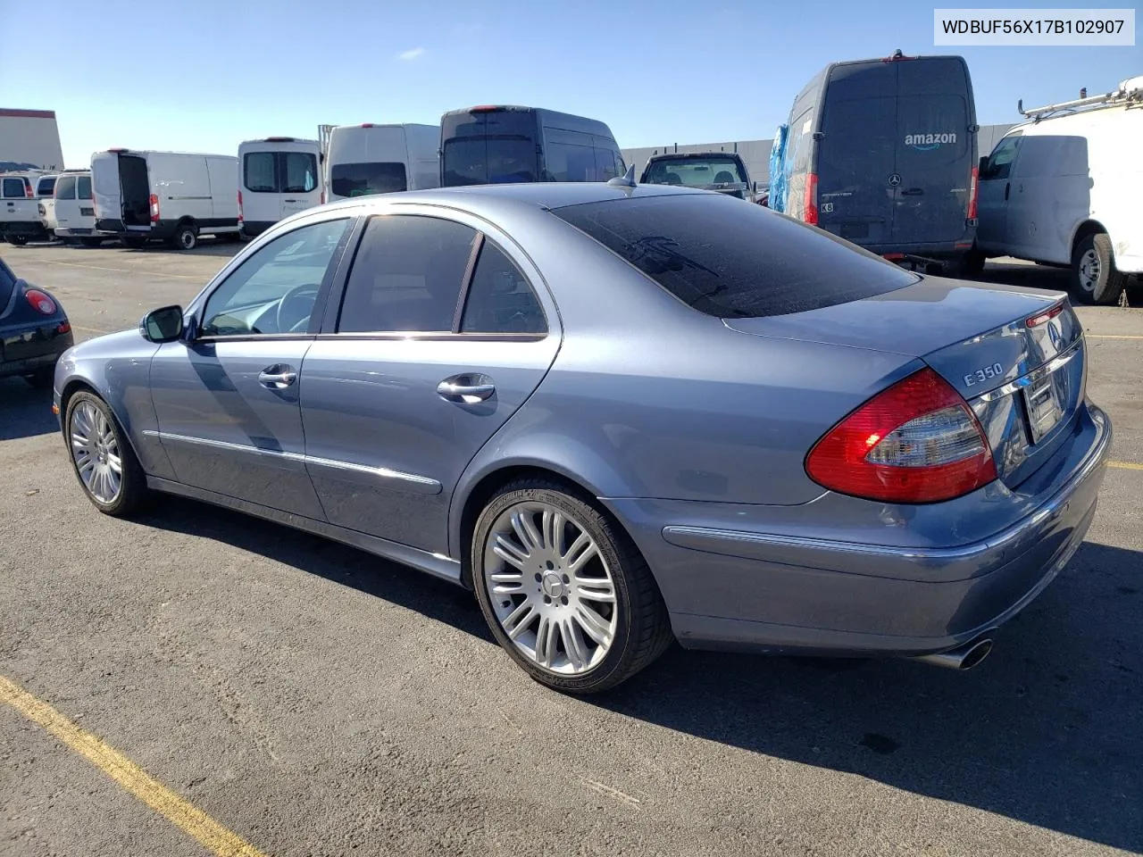 2007 Mercedes-Benz E 350 VIN: WDBUF56X17B102907 Lot: 75059134