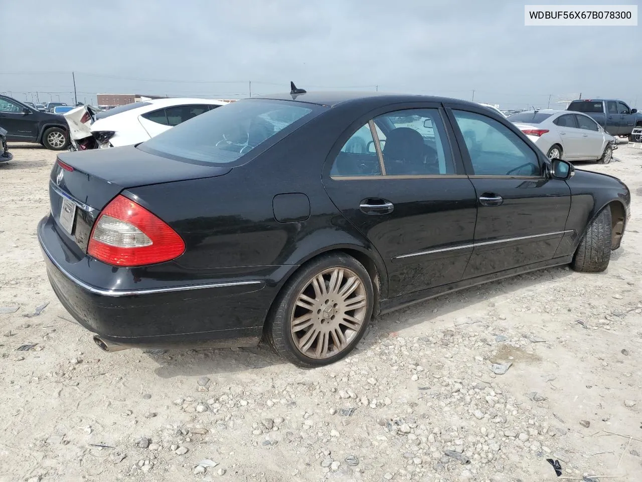 2007 Mercedes-Benz E 350 VIN: WDBUF56X67B078300 Lot: 75866494