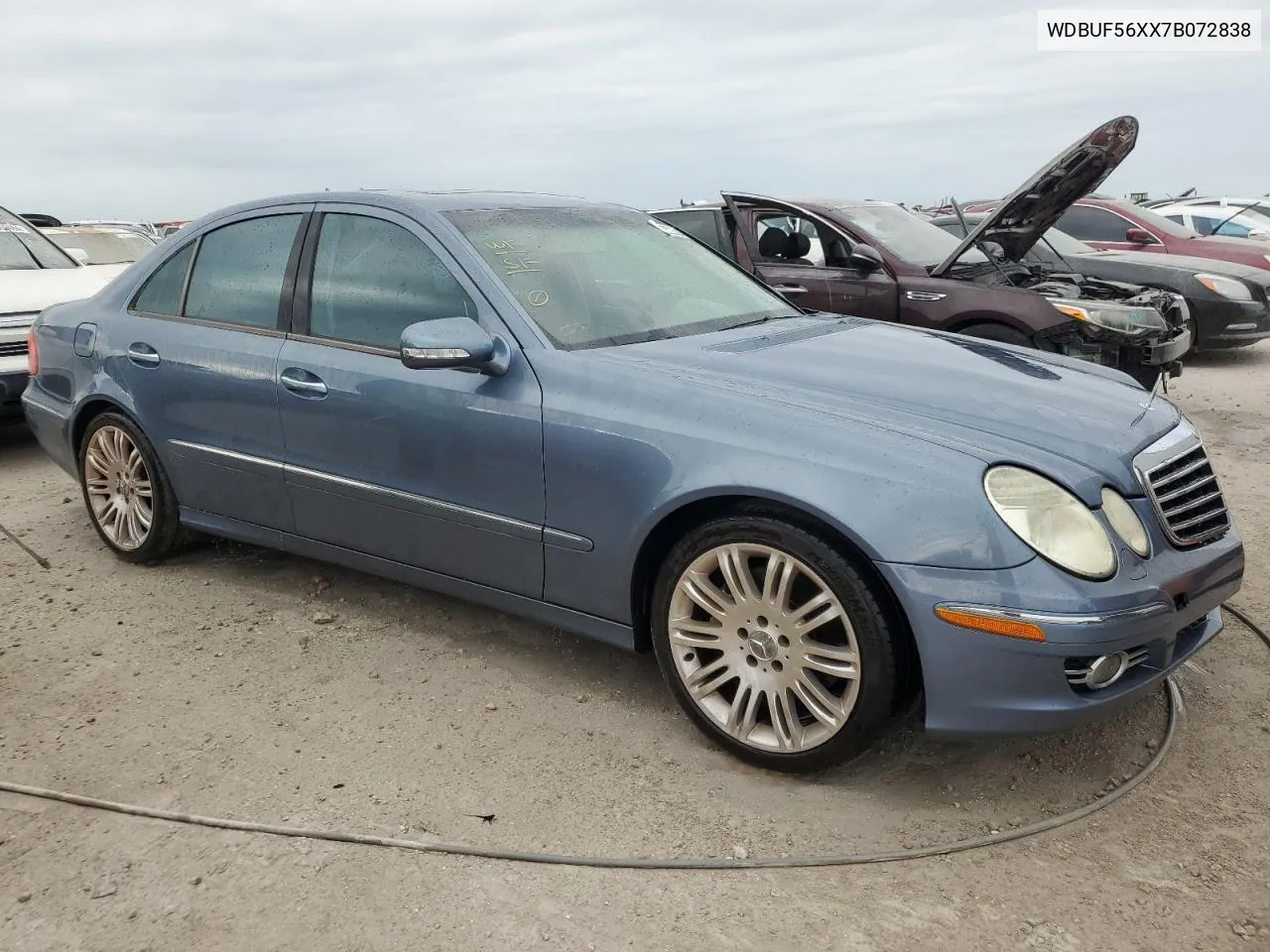 2007 Mercedes-Benz E 350 VIN: WDBUF56XX7B072838 Lot: 76332524