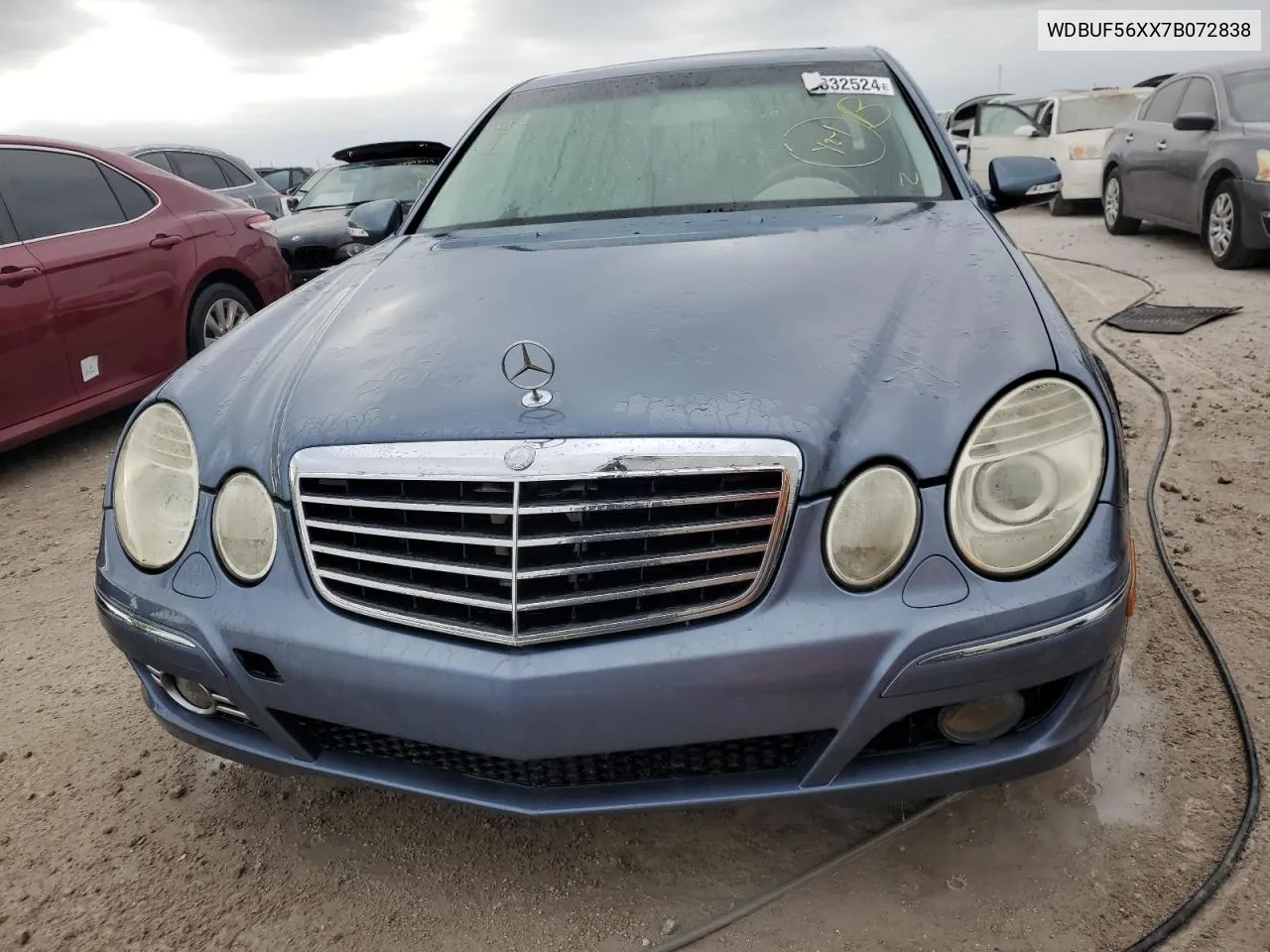 2007 Mercedes-Benz E 350 VIN: WDBUF56XX7B072838 Lot: 76332524