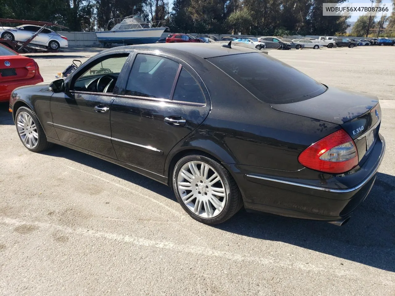 2007 Mercedes-Benz E 350 VIN: WDBUF56X47B087366 Lot: 76942284