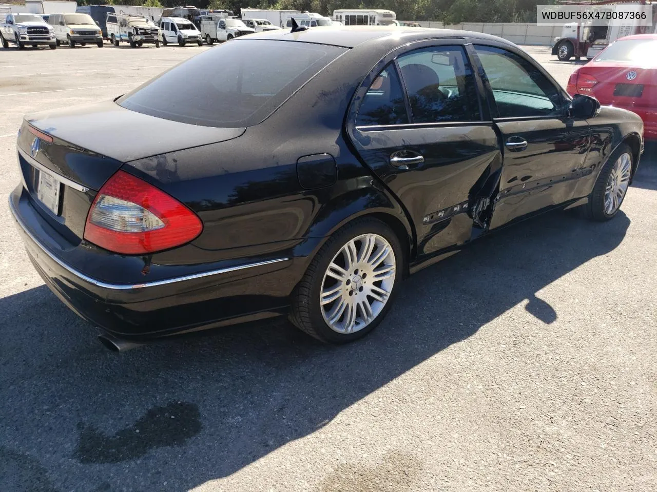 2007 Mercedes-Benz E 350 VIN: WDBUF56X47B087366 Lot: 76942284