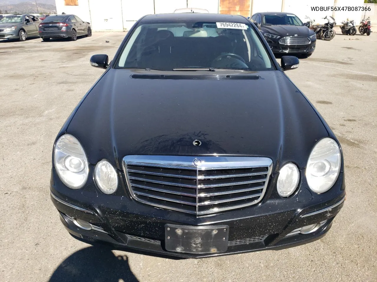 2007 Mercedes-Benz E 350 VIN: WDBUF56X47B087366 Lot: 76942284