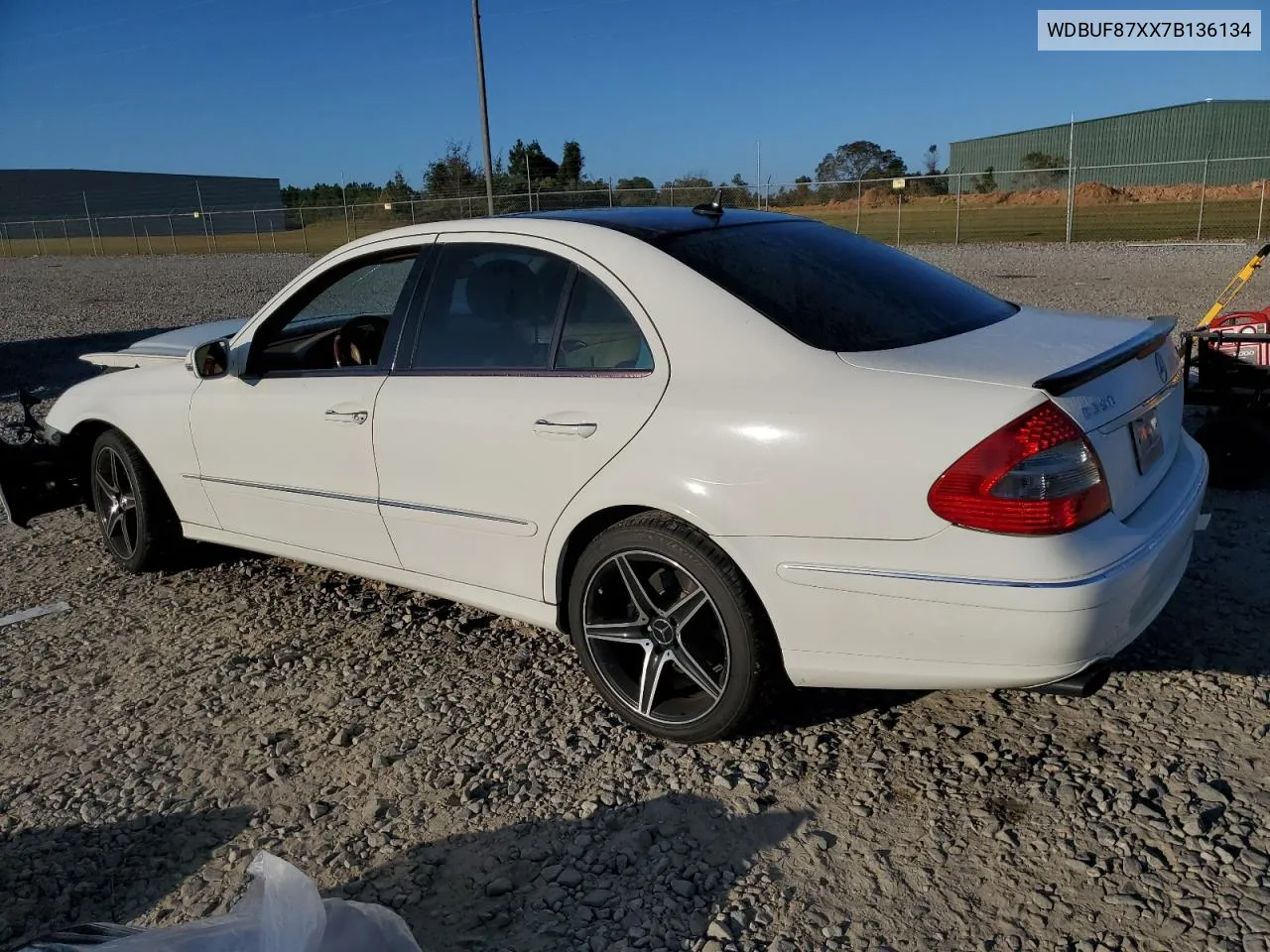 2007 Mercedes-Benz E 350 4Matic VIN: WDBUF87XX7B136134 Lot: 77544744