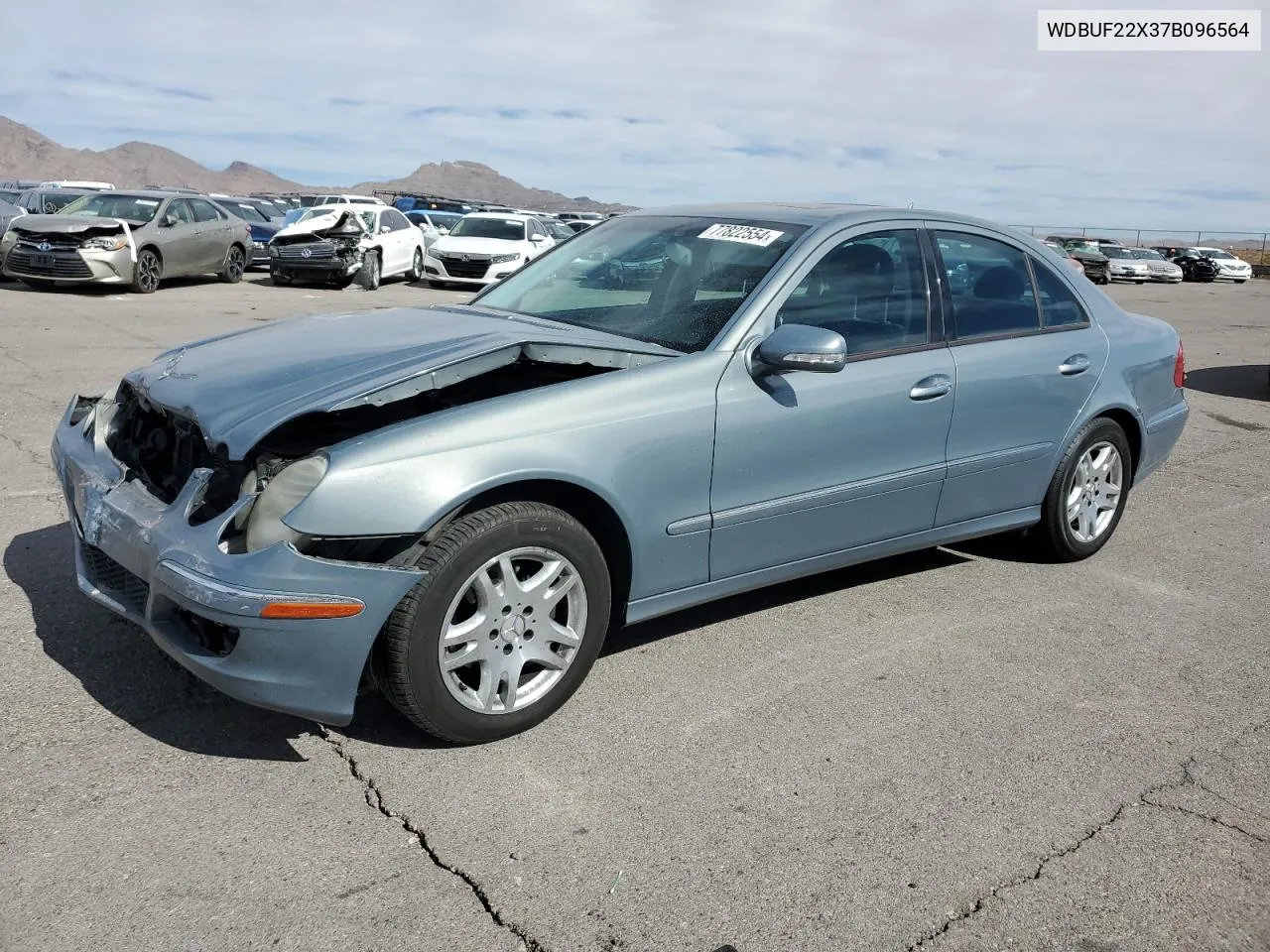 2007 Mercedes-Benz E 320 Cdi VIN: WDBUF22X37B096564 Lot: 77822554