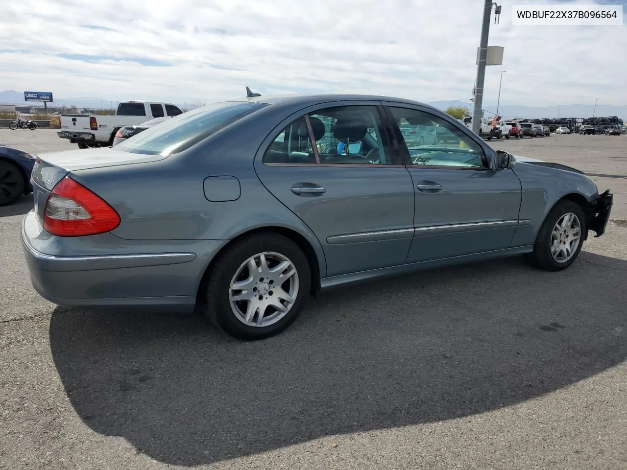 2007 Mercedes-Benz E 320 Cdi VIN: WDBUF22X37B096564 Lot: 77822554